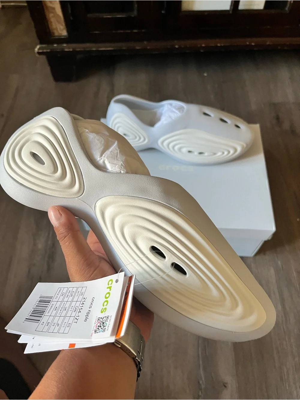 CROCS modern sculptural